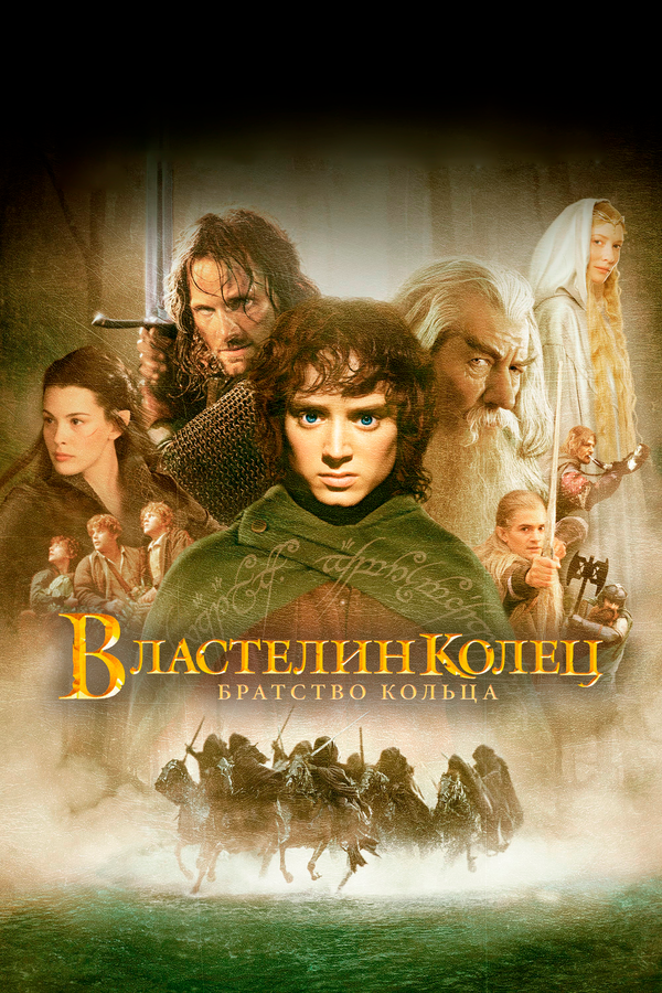 Властелин колец: Братство кольца постер - смотреть онлайн